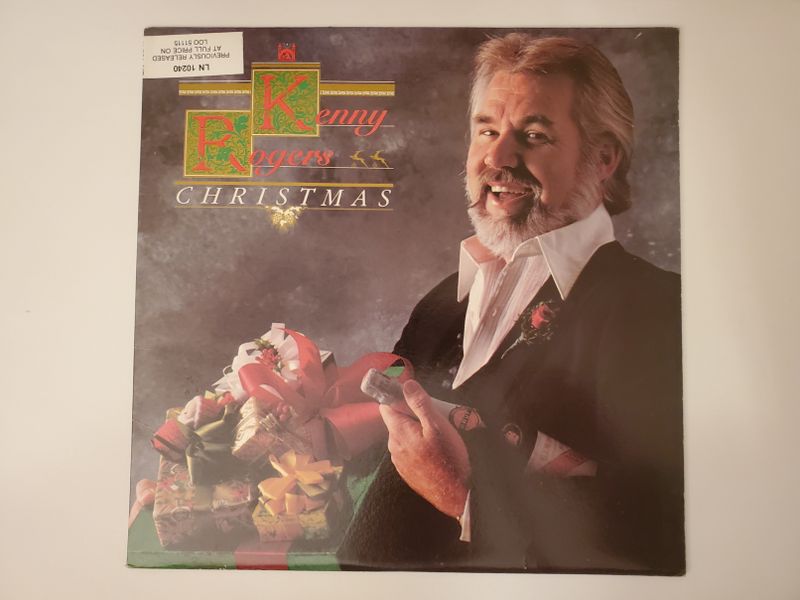 Kenny Rogers Christmas vinyl record